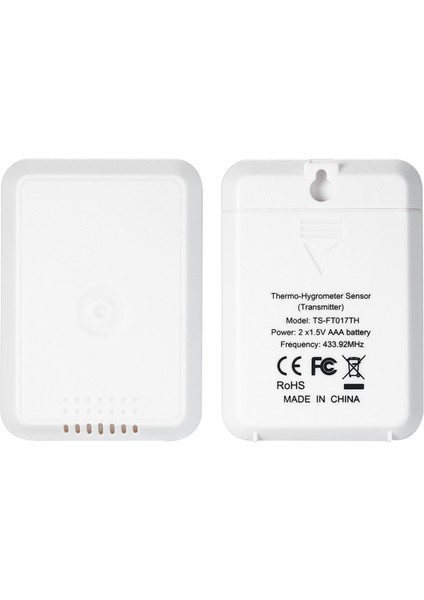 Kablosuz LCD Termo-Higrometre - Iç/dış Mekan Sıcaklık Nem Ölçer, Ayaklı (Yurt Dışından) modelleri
