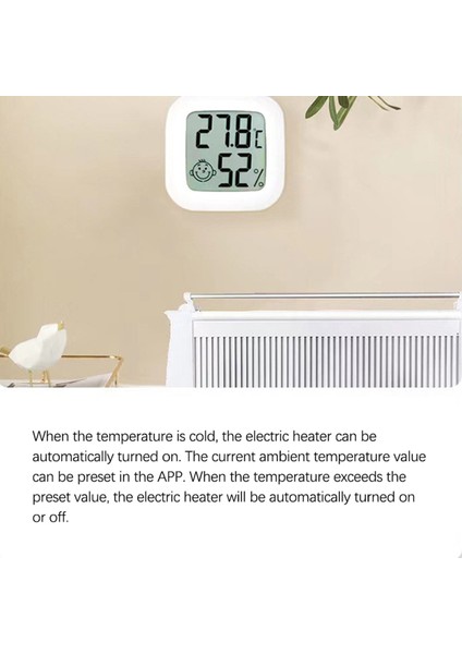 Tuya Bt Sıcaklık Nem Sensörü LCD Mobil Uygulama ile Akıllı Ev (Yurt Dışından) modelleri