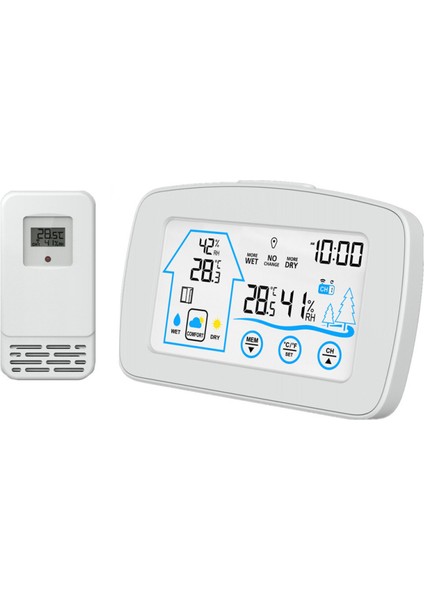 YJ-5003 LCD Ekranlı Kablosuz Hava Istasyonu (Yurt Dışından)