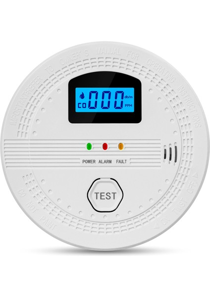 Elektrokimyasal Sensörlü Dijital Co Duman Dedektörü (Yurt Dışından)