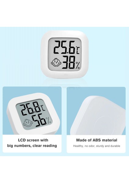 Mini Has Dijital Nem ve Sıcaklık Ölçer - Ev ve Ofis (Yurt Dışından) fırsatları