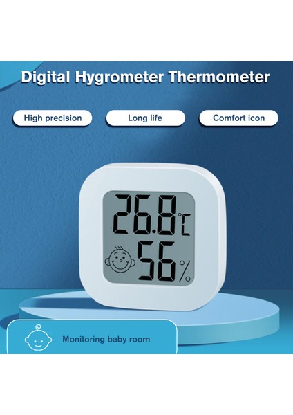 Mini Has Dijital Nem ve Sıcaklık Ölçer - Ev ve Ofis (Yurt Dışından) indirimleri