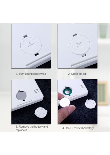 Dijital Higrometre Iç Mekan Sıcaklık Nem Ölçer LCD Aydınlatmalı Sera Izleyici (Yurt Dışından) fırsatları