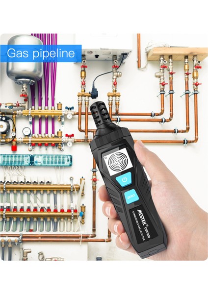 Taşınabilir Yanıcı Doğalgaz Dedektörü - Sesli ve Görsel Alarm (Yurt Dışından) fiyatları
