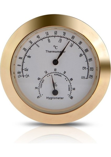 Yuvarlak Keman Tasarımlı Nem ve Sıcaklık Ölçer (Yurt Dışından)