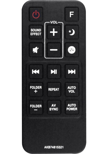 Lg Sound SH5B SJ5Y SPJ5B-W SJ4Y SPJ4B-W Için AKB74815321 Uzaktan Kumandayı Değiştirin (Yurt Dışından)