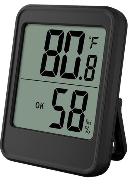 Manyetik Geniş Ekranlı Iç Mekan Nem ve Sıcaklık Ölçer - Ev, Sera Için (Yurt Dışından)