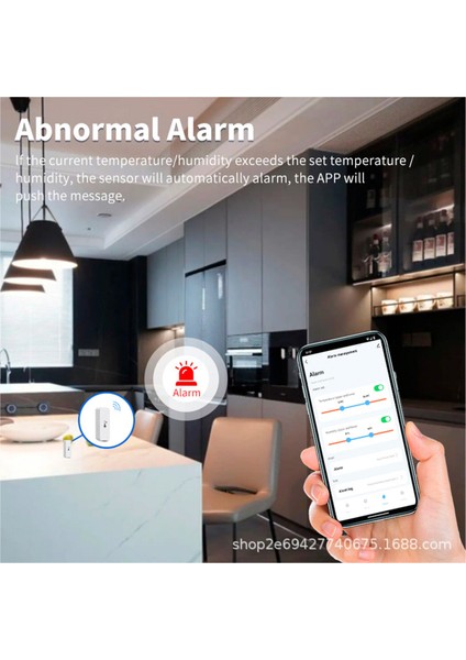Tuya Zigbee Sıcaklık Nem Sensörü Akıllı Uygulama Alexa Google Ses Kontrolü (Yurt Dışından) fırsatları
