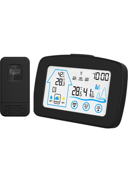 YJ-5003 Kablosuz Hava Istasyonu LCD Sensörlü Saat (Yurt Dışından)