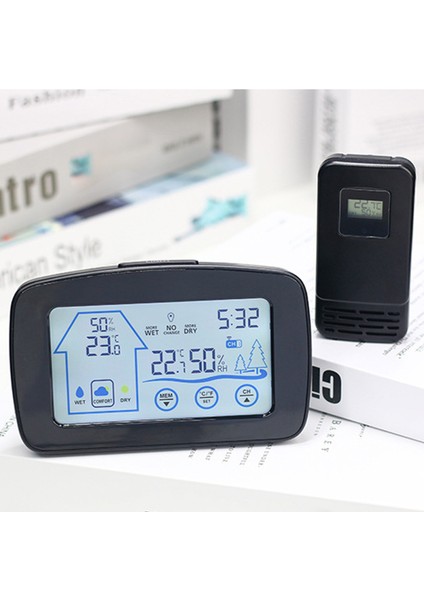 YJ-5003 Kablosuz Hava Istasyonu LCD Sensörlü Saat (Yurt Dışından)