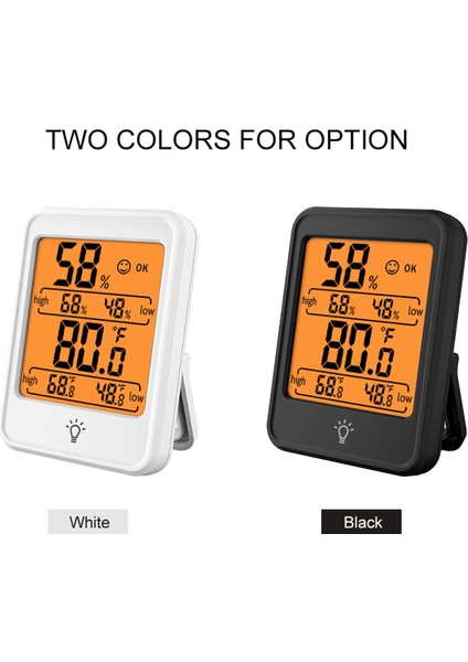 Dijital Nem ve Sıcaklık Ölçer LCD Ekranlı - Ev, Ofis, Sera (Yurt Dışından) indirimleri