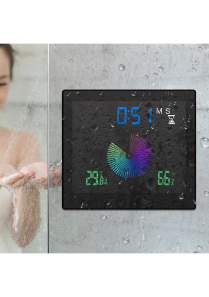 Dijital Termo-Higrometre Alarm Saati Renkli Ekran Çift Erteleme Usb/pil Duvara Monte & Masaüstü (Yurt Dışından)