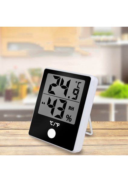 2 Adet Dijital Nem ve Sıcaklık Ölçer Iç Mekan LCD Ekranlı 0-50°c 20-95%rh (Yurt Dışından) indirimleri