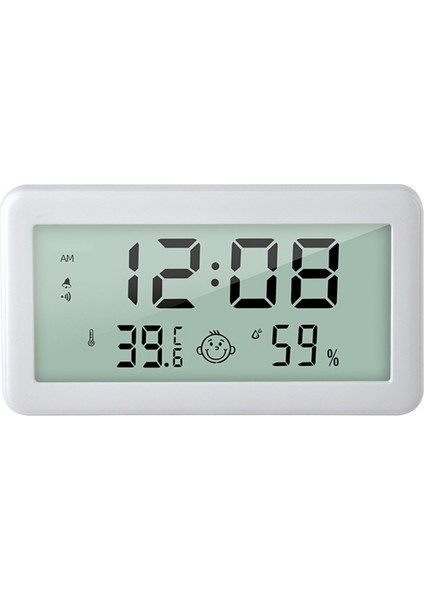 Dijital Termometre Higrometre Iç Ortam Sıcaklık Nem Ölçer LCD Tarih Saat Alarm ℃℉ Geçişli (Yurt Dışından) indirimleri