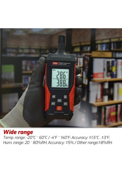 Tası TA620A El Tipi Endüstriyel Yüksek Hasiyetli Sıcaklık ve Nem Ölçer (Yurt Dışından) modelleri