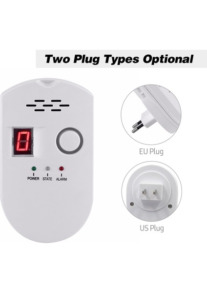 BRJ-502D Takılabilir Yüksek Hasiyetli Mutfak Gaz Kaçak Dedektörü (Yurt Dışından) fiyatları