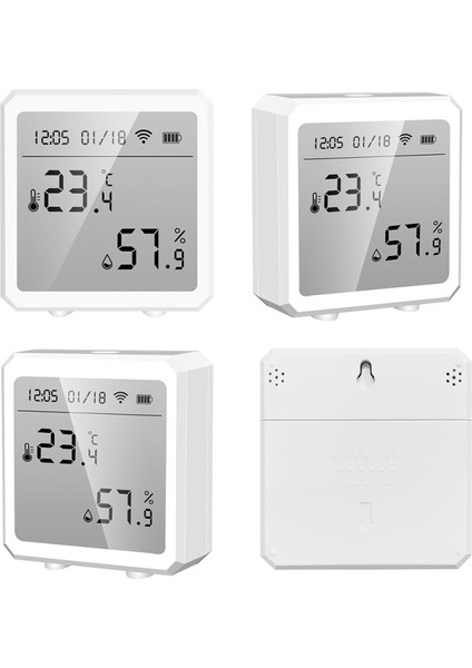 Kablosuz Wifi Sıcaklık ve Nem Ölçer - Iç/dış Mekan Ev, Sera, Bodrum (Yurt Dışından) indirimleri