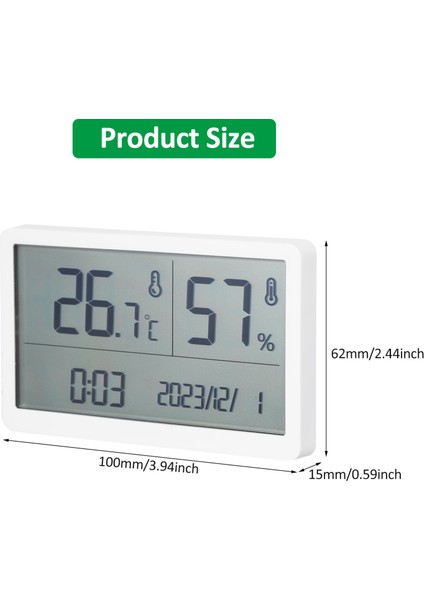 GM1372 Bebek Odası Yüksek Hasiyetli Nem ve Sıcaklık Ölçer (Yurt Dışından) fiyatları