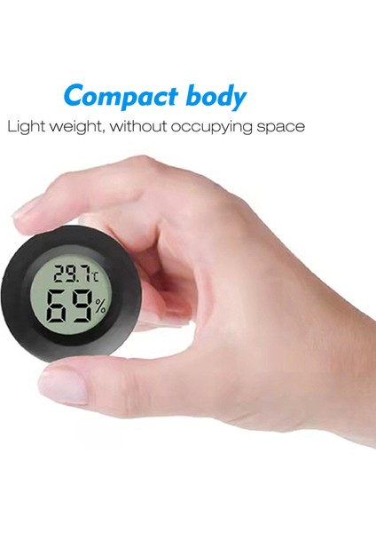 Dijital Nem ve Sıcaklık Ölçer LCD Iç/dış Mekan 3'lü Paket (Yurt Dışından) modelleri