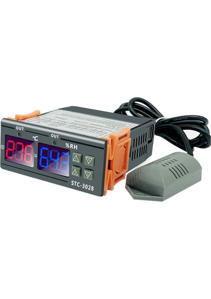 STC-3028 Dijital Sıcaklık Nem Termostatı - Dondurucu/buzdolabı Için (Yurt Dışından)