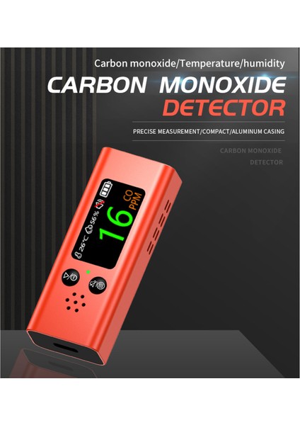 3'ü 1 Arada Tft Ekranlı Taşınabilir Karbonmonoksit Dedektörü ve Nem/sıcaklık Ölçer (Yurt Dışından) fiyatları