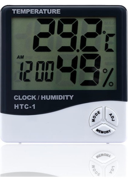 Dijital Termometre Higrometre LCD Alarmlı Saat (Yurt Dışından) modelleri