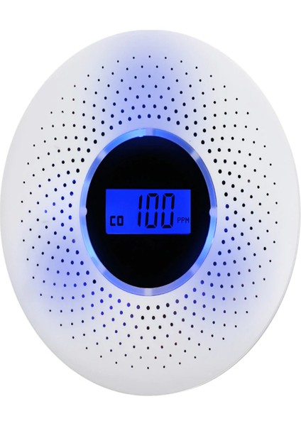 2'si 1 Arada Lı LCD Ekranlı Karbonmonoksit ve Duman Alarmı (Yurt Dışından)
