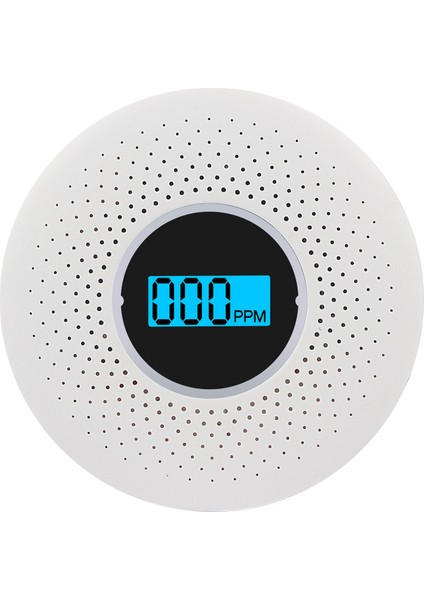 Duman ve Co Dedektörü LCD Ekran Sesli Işıklı Alarm Ev Iş Yeri (Yurt Dışından)