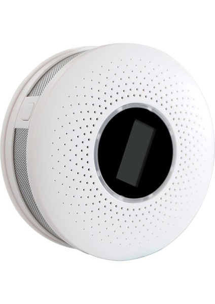 Duman ve Co Dedektörü LCD Ekran Sesli Işıklı Alarm Ev Iş Yeri (Yurt Dışından)