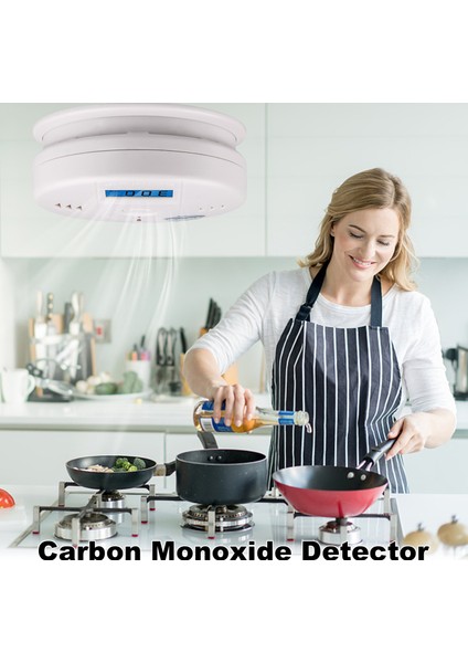 Ev Tipi Co Dedektörü LCD Alarm (Yurt Dışından)