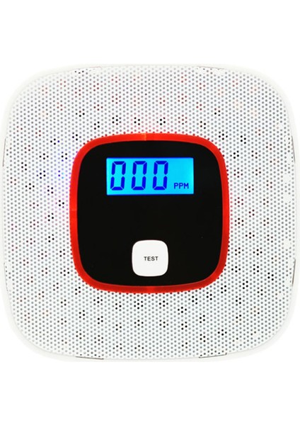 Co Alarm Dedektörü - Dijital Ekran, Sesli Uyarılı Ev Güvenliği (Yurt Dışından)
