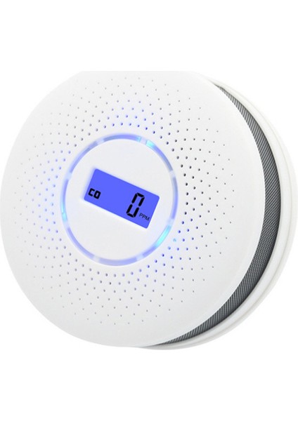 Duman ve Karbonmonoksit Dedektörü LCD Ekranlı Sesli Uyarı (Yurt Dışından)