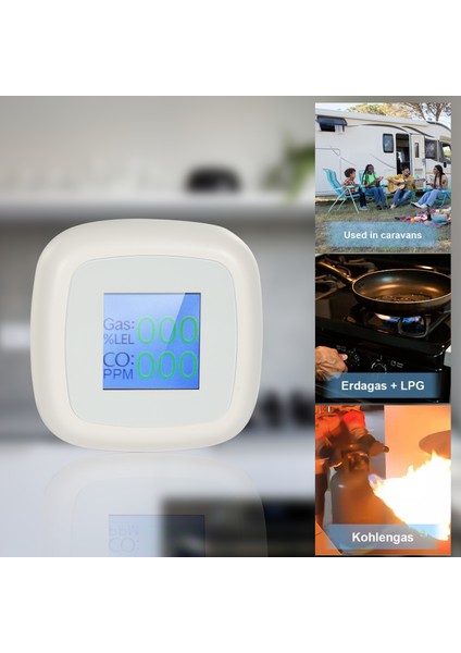 Co Doğalgaz Kaçak Dedektörü Wıfı Akıllı Standart (Yurt Dışından) fırsatları