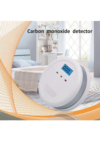 LCD Ekranlı Karbonmonoksit Dedektörü - Ev, Mutfak ve Otel (Yurt Dışından)
