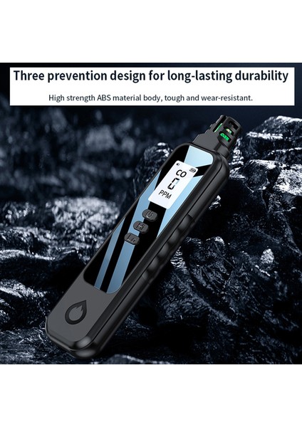 Taşınabilir Elektrokimyasal Co Dedektörü - 1.1 Inç LCD Ekran, Sesli-Işıklı Alarm, Pil Uyarı Sistemi (Yurt Dışından) indirimleri