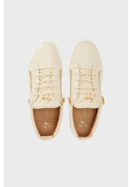Deri Kalın Tabanlı Sneaker Ayakkabı Erkek Ayakkabı RM50012 modelleri