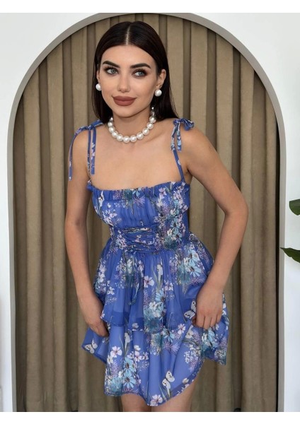 Venlo Beli Lastikli Ip Askılı Elbise modelleri