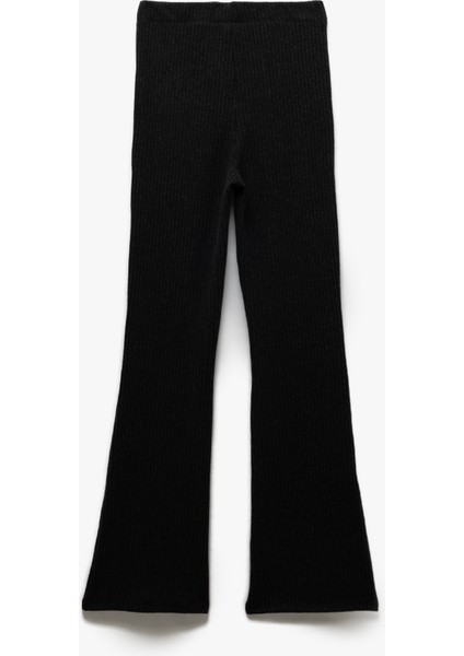 Beli Lastikli Viskon Karışımlı Ispanyol Paça Pantolon fiyatları