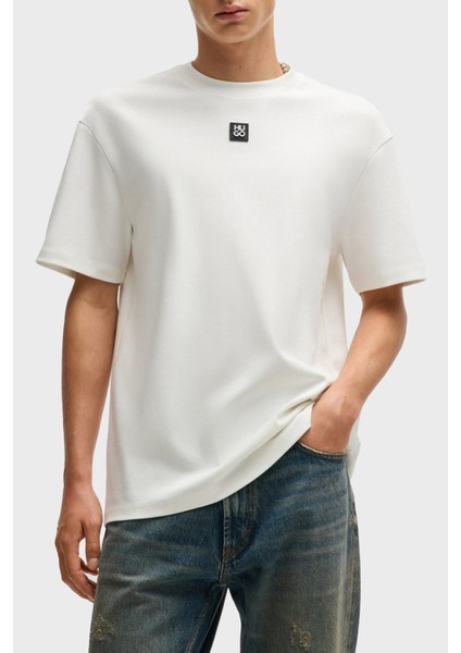 Logolu Bisiklet Yaka Pamuk Regular Fit T Shirt Erkek T Shirt 50505201 102