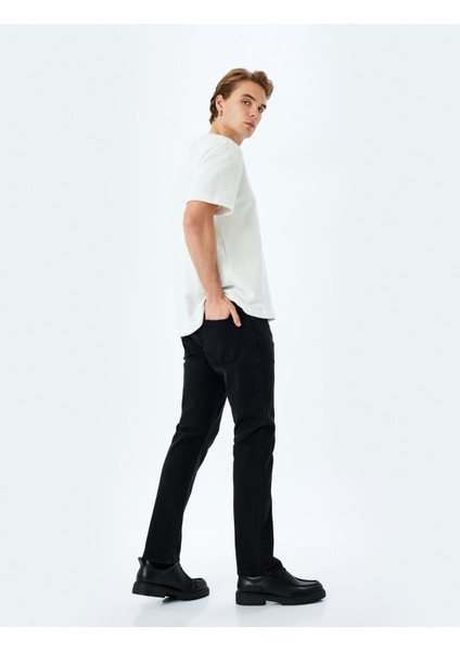 Normal Bel Pamuklu Slim Fit Jean Pantolon - Brad Jean fiyatları