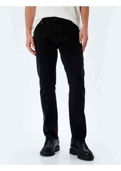 Normal Bel Pamuklu Slim Fit Jean Pantolon - Brad Jean modelleri