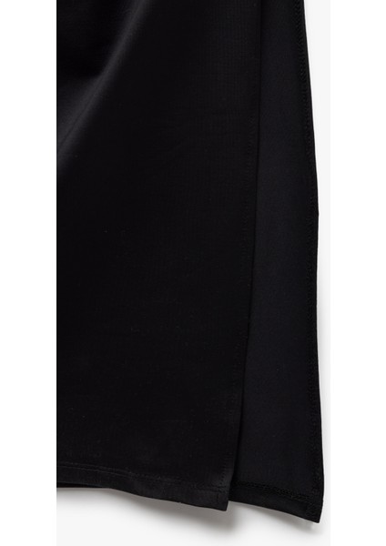 Ince Askılı Yan Pencere Detaylı Midi Bodycon Elbise fırsatları