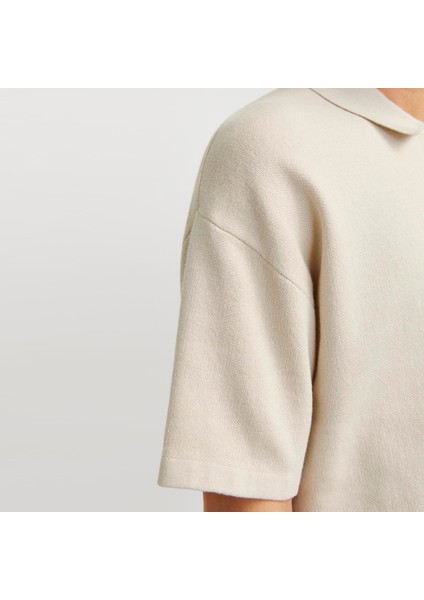 Erkek Polo Yaka Yarim Fermuarli Triko - Troy modelleri