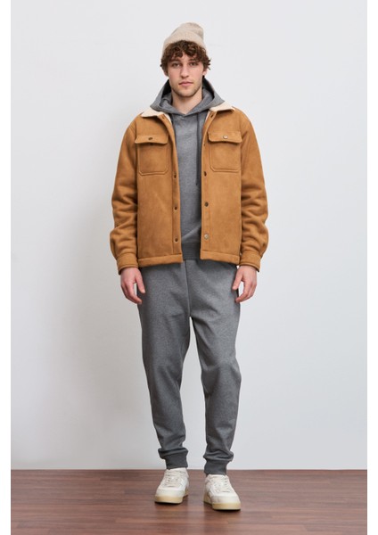 Kanguru Cepli Kapüşonlu Teknik Sweatshirt