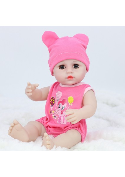 38CM Bebek Simülasyonu Bebek Vinil Yumuşak Plastik Bebek Içecek ve Işeyecek Oyuncak Bebekler (Yurt Dışından)