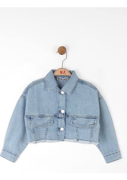 Kız Çocuk Crop Ceket 38707