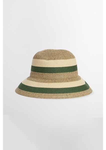 Daphne Örgü Şapka OL71 Olive/sand