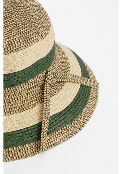 Daphne Örgü Şapka OL71 Olive/sand modelleri