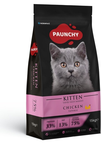 Tavuklu Yavru Kedi Maması 15 kg fiyatları