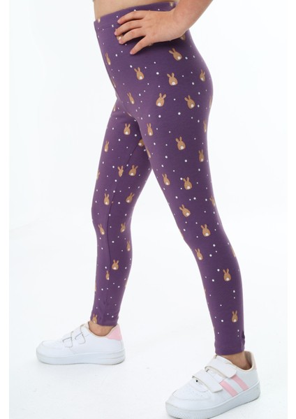 Kız Çocuk Baskılı Tayt modelleri